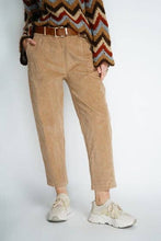 Load image into Gallery viewer, Colette Cotton Corduroy Trousers ~ Camel