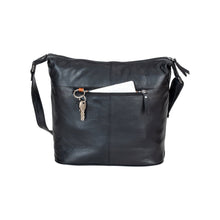 Load image into Gallery viewer, Greenwood Leather Bianca Shoulder Bag ~ Black