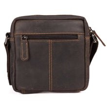 Load image into Gallery viewer, Greenwood Leather Oliver Small Cross Body Bag ~ Brown