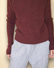 Load image into Gallery viewer, HELGA MAY Alpaca Blend V-Neck Jersey ~ Beautifully Soft in Various Colours