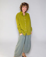 Load image into Gallery viewer, HELGA MAY Corduroy Shirt ~ Olive