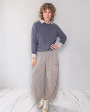 Load image into Gallery viewer, HELGA MAY Corduroy Barrel Leg Pants ~ Mocha