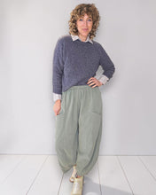 Load image into Gallery viewer, HELGA MAY Corduroy Barrel Leg Pants ~ Forest
