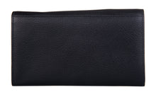 Load image into Gallery viewer, Shiloh Matinee Purse Black - Mala Leather