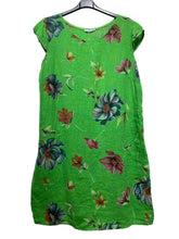 Load image into Gallery viewer, Colette Italian Made Linen Slim Fit Dress ~ Flora White