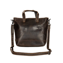 Load image into Gallery viewer, Greenwood Leather Panama Crossbody Tote Bag ~ Sandal