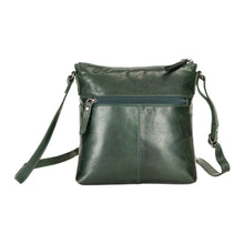 Load image into Gallery viewer, Greenwood Leather Maple Crossbody Bag ~ Bottle Green