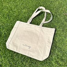 Load image into Gallery viewer, Canvas Gym/Beach Tote by Nutmeg Creative - Does running late count as cardio?