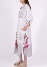 Load image into Gallery viewer, Colette Italian Made Linen Shirt Dress ~ Khaki