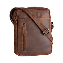Load image into Gallery viewer, Greenwood Leather Dallas Crossbody Bag ~ Sandal