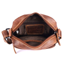 Load image into Gallery viewer, Greenwood Leather Carter Crossbody Bag ~ Sandal