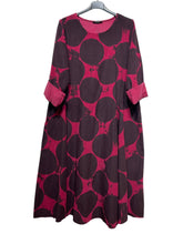 Load image into Gallery viewer, Colette Italian Made Cotton Corduroy Dress ~ Shiraz