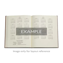 Load image into Gallery viewer, 2026 Day-to-a-Page Midi Diary/Planner ~ Blue Luxe