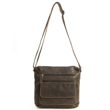 Load image into Gallery viewer, Greenwood Leather Amy Shoulder Bag ~ Brown