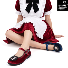 Load image into Gallery viewer, HCD Mary Janes ~ Alice in Wonderland *PRE ORDER FOR AUGUST ARRIVAL*