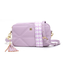 Load image into Gallery viewer, VERA MAY 'Amelia' Vegan Handbag ~ Purple