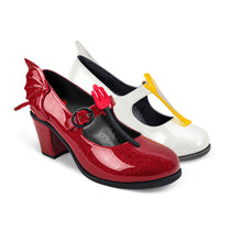 Load image into Gallery viewer, HCD Mid Heels ~ Angel & Demon Sz 40 ONLY