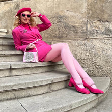 Load image into Gallery viewer, SNAG Opaque 80 Den Tights ~ Pétale de Rose