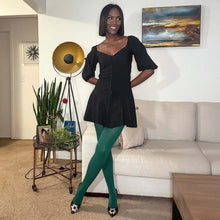 Load image into Gallery viewer, SNAG Opaque 80 Den Tights ~ Foliage