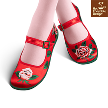 Load image into Gallery viewer, HCD Mary Janes ~ Blossom Shine