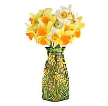 Load image into Gallery viewer, Modgy Vase ~ Tiffany Daffodils