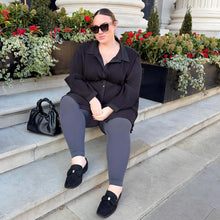 Load image into Gallery viewer, SNAG Footless Tights ~ Slate