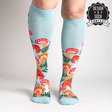 Load image into Gallery viewer, Wonderland Mushrooms - Knee Highs by Sock it to Me