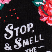 Load image into Gallery viewer, Stop & Smell The Roses - Knee Highs by Sock it to Me