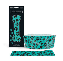 Load image into Gallery viewer, Modgy Portable Dog Bowl ~ Pawsome