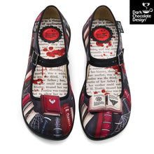 Load image into Gallery viewer, HCD Mary Janes ~ Horror Tales *PRE-ORDER for AUGUST*