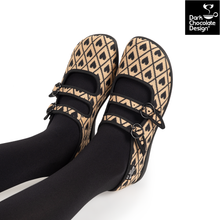 Load image into Gallery viewer, HCD Mary Janes ~ I Wove You 2