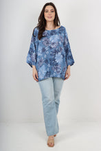 Load image into Gallery viewer, Italian Made Cotton Top ~ Daisy Denim Sz 8-18