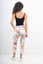 Load image into Gallery viewer, Italian Stretch Cotton Trousers ~ Cream Sunset ~ ONE SIZE