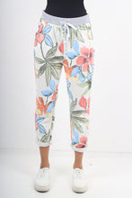 Load image into Gallery viewer, Italian Stretch Cotton Trousers ~ Cream Sunset ~ ONE SIZE