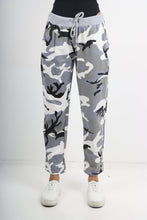 Load image into Gallery viewer, Italian Stretch Cotton Trousers ~ Camo ~ ONE SIZE