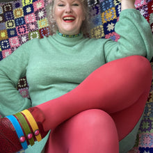 Load image into Gallery viewer, SNAG Opaque 80 Den Tights ~ Lullaby Sz D ONLY