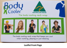 Load image into Gallery viewer, Body Cooler Neck Wrap ~ Blue Birds