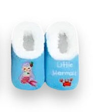 Load image into Gallery viewer, Slumbies® Cosy Toddler Slippers ~ Mermaid