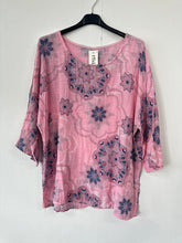Load image into Gallery viewer, Italian Made Cotton Top Mandala ~ Light Pink Sz 8-18