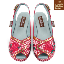 Load image into Gallery viewer, HCD Sandals ~ Mosaic Garden