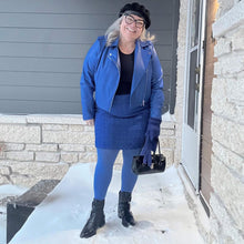 Load image into Gallery viewer, SNAG Super Opaque 120 Den Tights ~ Peacock