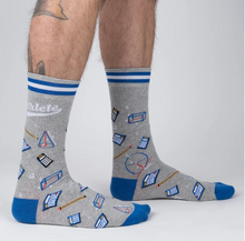 Load image into Gallery viewer, Mathlete - Men's Crew Socks by Sock it to Me