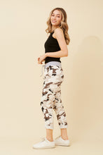 Load image into Gallery viewer, Caroline Morgan Italian Made Joggers ~ Natural Camo