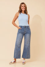 Load image into Gallery viewer, Caroline Morgan Wide Leg Jeans ~ Mid Blue