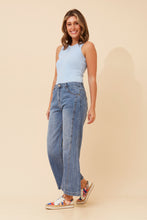 Load image into Gallery viewer, Caroline Morgan Wide Leg Jeans ~ Mid Blue
