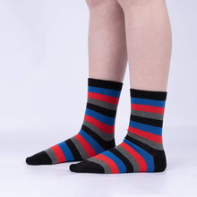Load image into Gallery viewer, Solar System Kids Glow In The Dark Crew Socks Pack of 3~ Sock it to Me ~ Two Sizes