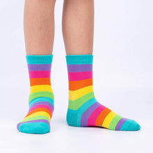 Load image into Gallery viewer, Space Cats Kids Crew Socks Pack of 3~ Sock it to Me ~ Two Sizes