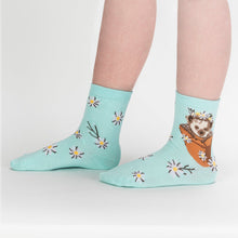 Load image into Gallery viewer, My Dear Hedgehog 3-Pack Kids Crew Socks ~ Sock it to Me ~ Two Sizes