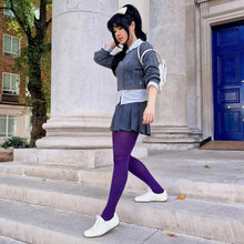 Load image into Gallery viewer, SNAG Opaque 80 Den Tights ~ Fancy Darkness