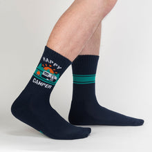 Load image into Gallery viewer, Happy Camper - Athletic Socks by Sock it to Me